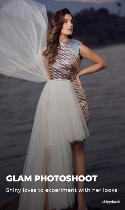 SHINY DOSHI in SOSHAI Uping her Glam Quotient in Times of India